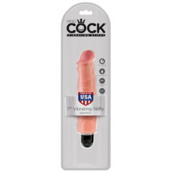 King Cock Gode vibrant King Cock Stiffy 18 x 4.5 cm Flesh
